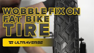 Wobble Fix for Ultraverse Fat Tire [upl. by Russian]