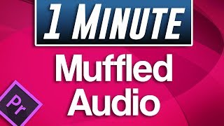 Premiere Pro  How to Make Audio Sound Distant and Muffled [upl. by Merill]