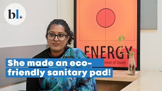 How this Chennai researcher came up with India’s first and fastest biodegradable sanitary napkin [upl. by Atrice]