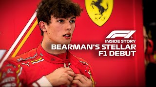 INSIDE STORY Oliver Bearmans Historic F1 Debut  2024 Saudi Arabian Grand Prix  Lenovo [upl. by Mendez]