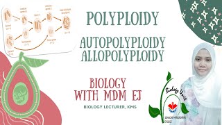 Polyploidy  Autopolyploidy and allopopypoidy Mutation for matriculation [upl. by Sileray]