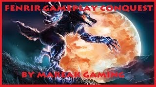 Smite fr  Fenrir Gameplay Conquest [upl. by Eelrebma]