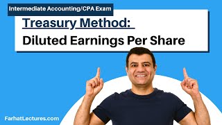 Treasury Method Diluted Earnings Per share [upl. by Jermayne]