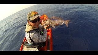 Pêche du Denti au leurre en Kayak [upl. by Sonia]