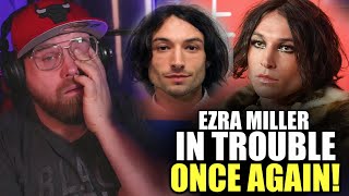 Ezra Miller Charged With Felony BurglaryFlash in TROUBLE [upl. by Ahsekyt]