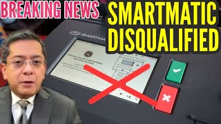 BREAKING NEWS SMARTMATIC DISQUALIFIED NA [upl. by Sorce875]