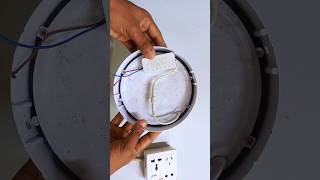 How to Fix Round LED Light led bulb shorts short [upl. by Bjork169]