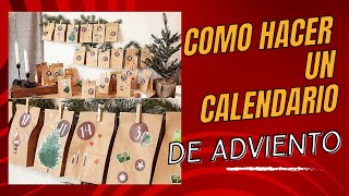 Como HACER un CALENDARIO DE ADVIENTO PARA NAVIDAD 2023 🎄 Pucelana87 [upl. by Dwight]