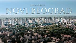 Novi Beograd  New Belgrade 4K Aerial Drone Footage [upl. by Sherrie]