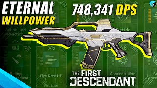 BEST Eternal Willpower Weapon Build in The First Descendant [upl. by Earla546]