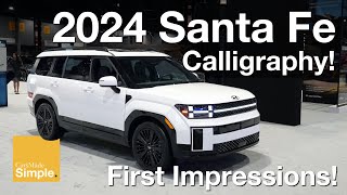 2024 Hyundai Santa Fe Calligraphy AWD  Better Than Expected [upl. by Rhys]