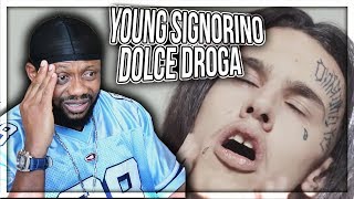 Young Signorino  Dolce Droga Prod Low Kidd REACTION [upl. by Saenihp]