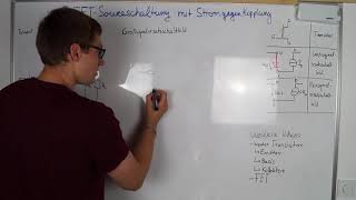 Stromgegenkopplung  JFET SourceSchaltung  Elektrotechnik [upl. by Lefton615]