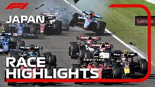 Race Highlights  2023 Japanese Grand Prix [upl. by Hymie]