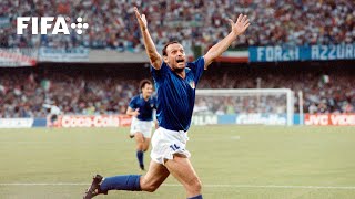 Salvatore Totò Schillaci  FIFA World Cup™ Golden Boots [upl. by Roselin]