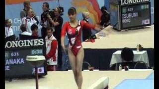 WC Gymnastics 2010 allround final Rie Tanaka Japan beam [upl. by Steven]