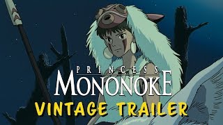 Studio Ghibli Fest 2018  Princess Mononoke Vintage Trailer 1997 [upl. by Katz]