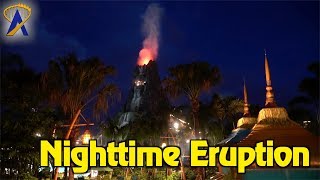 Volcano Bays Krakatau Nighttime Eruption at Universal Orlando [upl. by Ahl774]