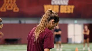 Minnesota Gopher Soccer 2024 Beep Test [upl. by Hassin]