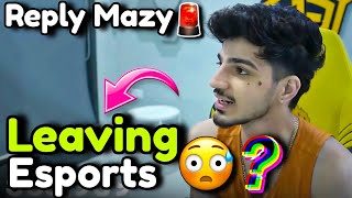 Zgod Leaving Esports😳🚨 • Neyoo reply to Mazy✅ [upl. by Ahsinan]