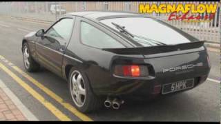 Profusion Customs Porsche 928 S2 MagnaFlow Performance Exhaust [upl. by Akila319]