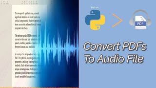 How to convert PDFs to audiobooks [upl. by Rim3]