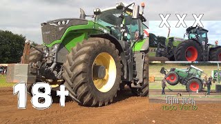 18t Freie Klasse ist der XERION auch 2018 vor Fendt 1050 Vario Klein Vollstedt Trecker Treck BATTLE [upl. by Fischer]