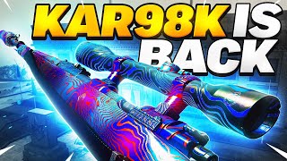 The Kar98k is BACK in Warzone Season 3 Best MW Kar98k Class Setup [upl. by Darreg961]