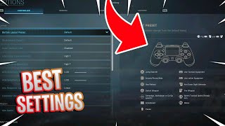 The BEST SETTINGS amp Sensitivity for WARZONE COD WARZONE [upl. by Lannie24]