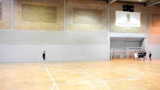 Futbol Sala Entrenamiento Alevines Diagonales y Paralelas [upl. by Alvar640]