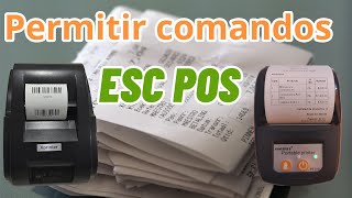 Instalar impresora térmica para ESC POS [upl. by Genevra273]