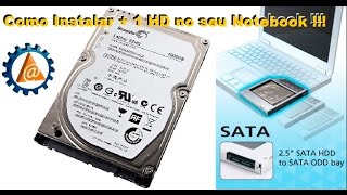 💥 Como instalar mais um HD SEAGATE em seu Notebook com NStor ODD Adapter  wwwprofessorramoscom [upl. by Nilde406]