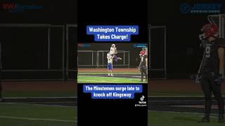 Washington Township surges in the 4th quarter to knock off Kingsway football footballshorts [upl. by Ahsinyt240]