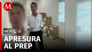 Pablo Lemus denuncia fallas en el PREP al IEPC de Jalisco [upl. by Ehcropal614]