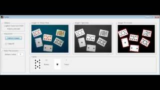 Vision por computador Reconocedor de cartas [upl. by Anitsyrk]