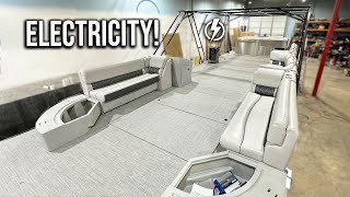 Building My Dream Yacht From Scratch Pt 16  WEVE GOT ELECTRICITY [upl. by Kindig]