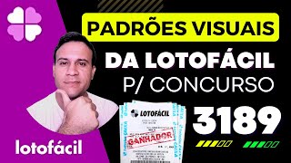 lotofacil  Padrões Visuais 3189 [upl. by Rutan531]