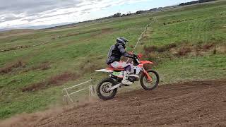 Martinborough mx 1st round club champs race 2 vets focused on me trying to not be last [upl. by Sutherland]