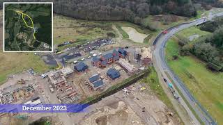 North Whiteley December 2023  Drone Overview [upl. by Hasen]