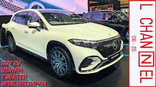 Walkaround MercedesEQ EQS 450 SUV  Indonesia [upl. by Dulcea]