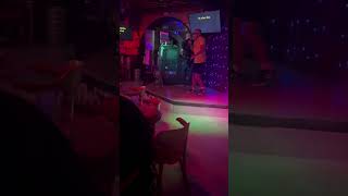 Awesome Madnesses karaoke in Costa Adeje Tenerife [upl. by Airotkiv]