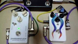 Landgraff Dynamic Overdrive ＆ ChuckTone Overdrive 809 Hand Wirering [upl. by Innad959]