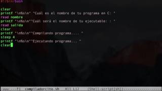 Creando un Compilador para programas en Lenguaje C [upl. by Aletsirc]