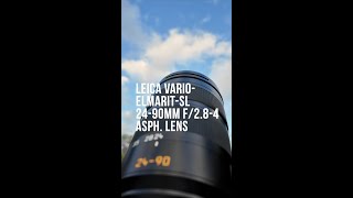 Leica Vario Elmarit SL 24 90mm f2 8 4 ASPH Lens [upl. by Eibo]