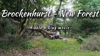 Brockenhurst  New Forest National Park  A Solo Hiking Movie [upl. by Liamaj]