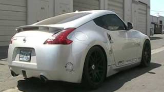 Berk Technology 370z Dual Exhaust Prototype1 [upl. by Keenan142]