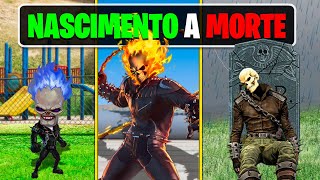 MOTOQUEIRO FANTASMA DO NASCIMENTO A MORTE NO GTA 5 [upl. by Louise]