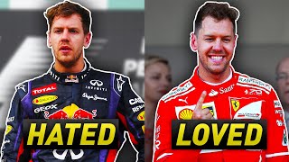 How Vettel Went From the Most Hated to the Most Loved Driver In F1 [upl. by Dunning525]