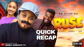 RUSE 2024 LATEST COMEDY STARRING BIMBO ADEMOYE KUNLE REMISOPHIE ALAKIIJA Movie Recap [upl. by Anoval]