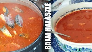 Bajai halászlé recept a Fehértói Halászcsárdából  Hungarian fishsoup from Baja [upl. by Cissy867]